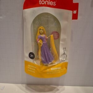 Disney Rapunzel Figure with Purple Dress and Yellow Hair